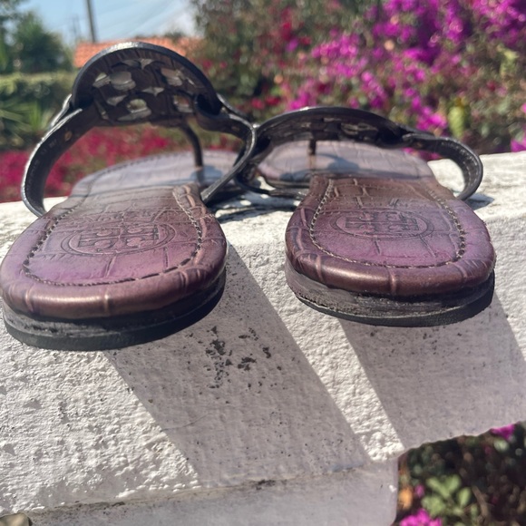Tory Burch Miller Sandals. - Picture 8 of 12